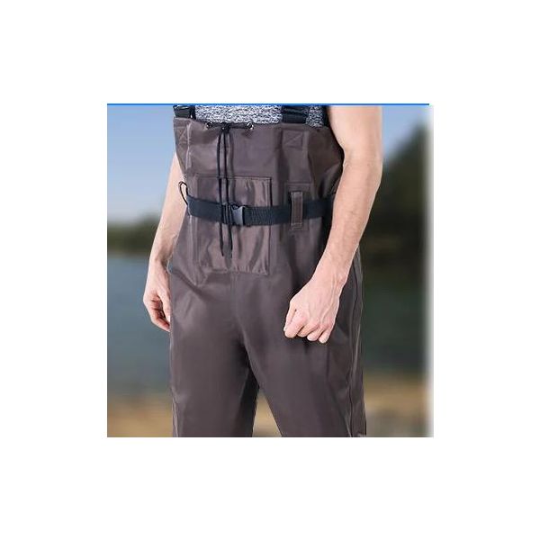  Waders with Boots for Men & Women, Nylon/PVC Lightweight Fishing Wader with Boots Hanger