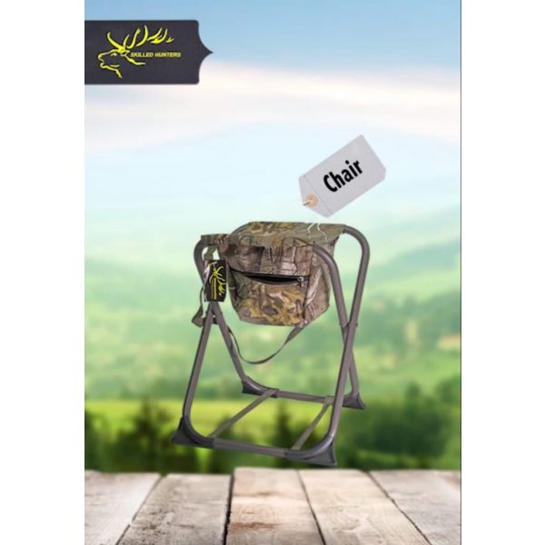 Outdoor Folding camouflage Chair with pocket