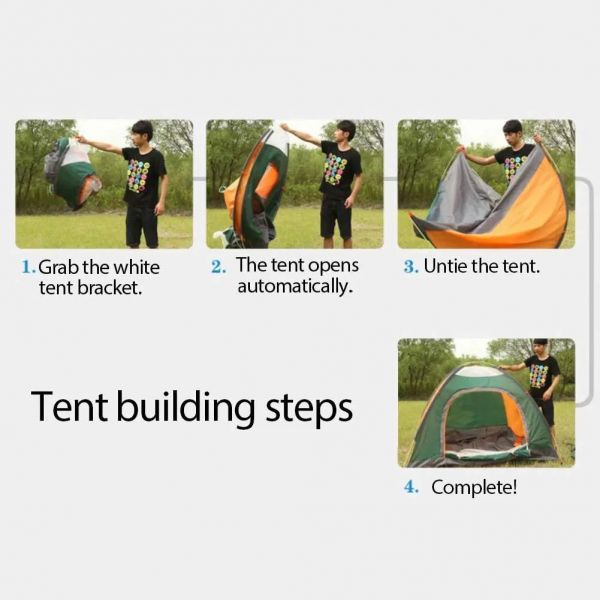 TENT FOLDING AUTOMATIC 2 PEOPLE